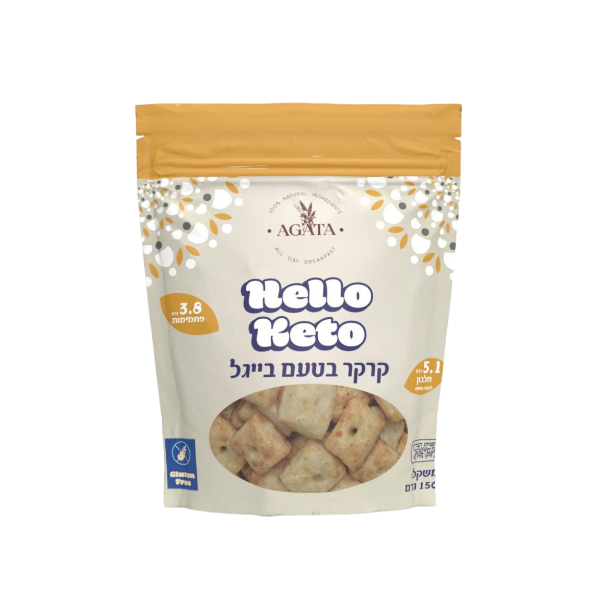קרקר הכל לבייגל Hello Keto